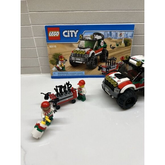 LEGO City Great Vehicles 4 x 4 Off Roader Kit (176 Piece) - Picture 4 of 4